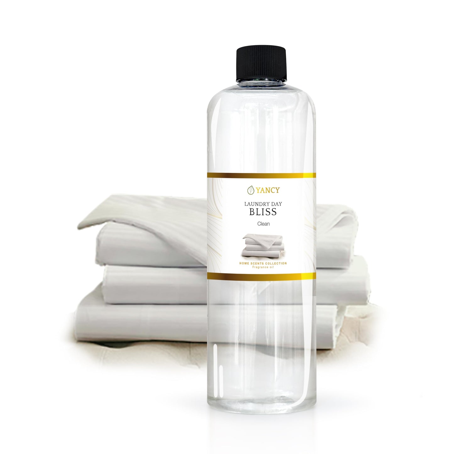 YANCY Laundry Day Bliss Fragrance Oil (16 oz) – Fresh Linen Scent for Diffusers & Lamps