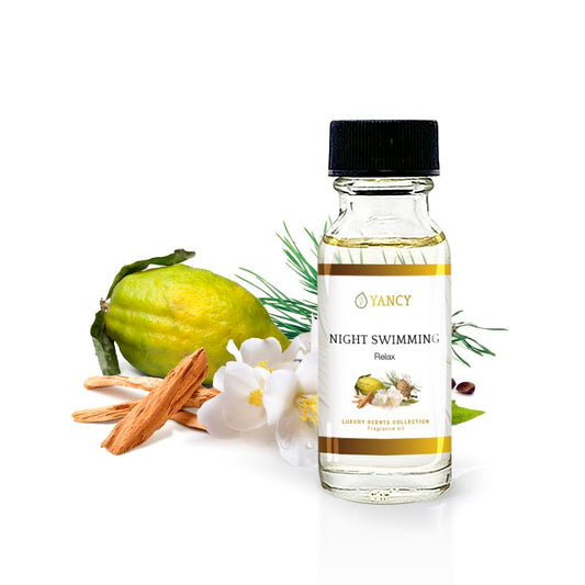 YANCY Night Swimming Fragrance Oil – Fresh Marine & Floral Scent (16 oz)