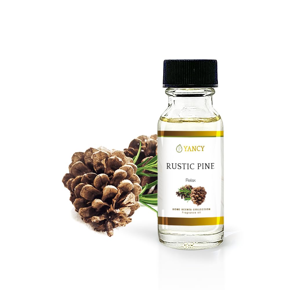 YANCY Pine Luxury Collection Fragrance Oil (1/2 oz) – Fresh Evergreen Scent for Diffusers, Burners & Lamps