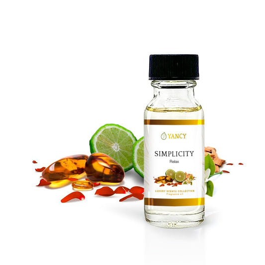 YANCY Simplicity Luxury Fragrance Oil (0.5 oz) – Diffusers, Oil Burners & Aroma Lamps