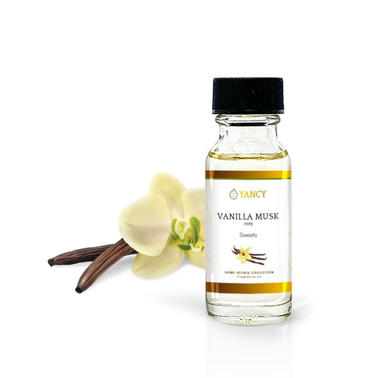 YANCY Vanilla Musk Fragrance Oil – Premium Diffuser Scent