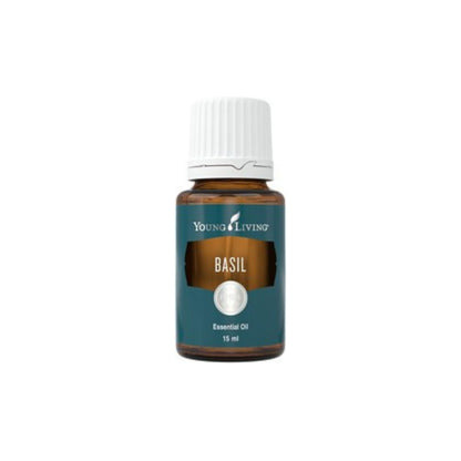 Young Living Basil Essential Oil 15ml | Calming Aroma for Massage, Diffuser & Skincare