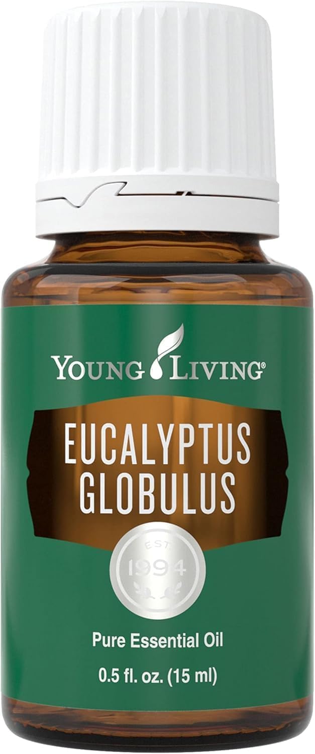 Young Living Eucalyptus Globulus Essential Oil 15ml – Natural, Organic, Soothing & Cooling