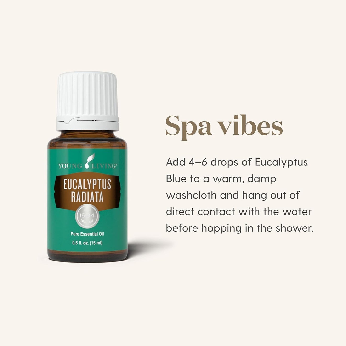 Young Living Eucalyptus Globulus Essential Oil 15ml – Natural, Organic, Soothing & Cooling