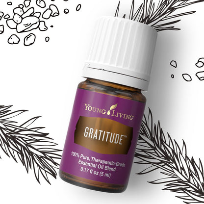Young Living Gratitude Essential Oil Blend – 5 ml | Calming, Uplifting Aroma