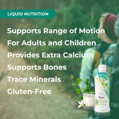 Youngevity Beyond Osteo-Fx Liquid 32 oz Pack of 4 – Calcium, Magnesium & 77 Trace Minerals