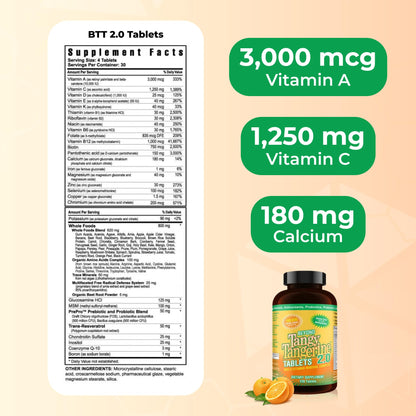 Youngevity Beyond Tangy Tangerine 2.0 Multi-Vitamin & Mineral (2-Pack) – 160,000 ORAC