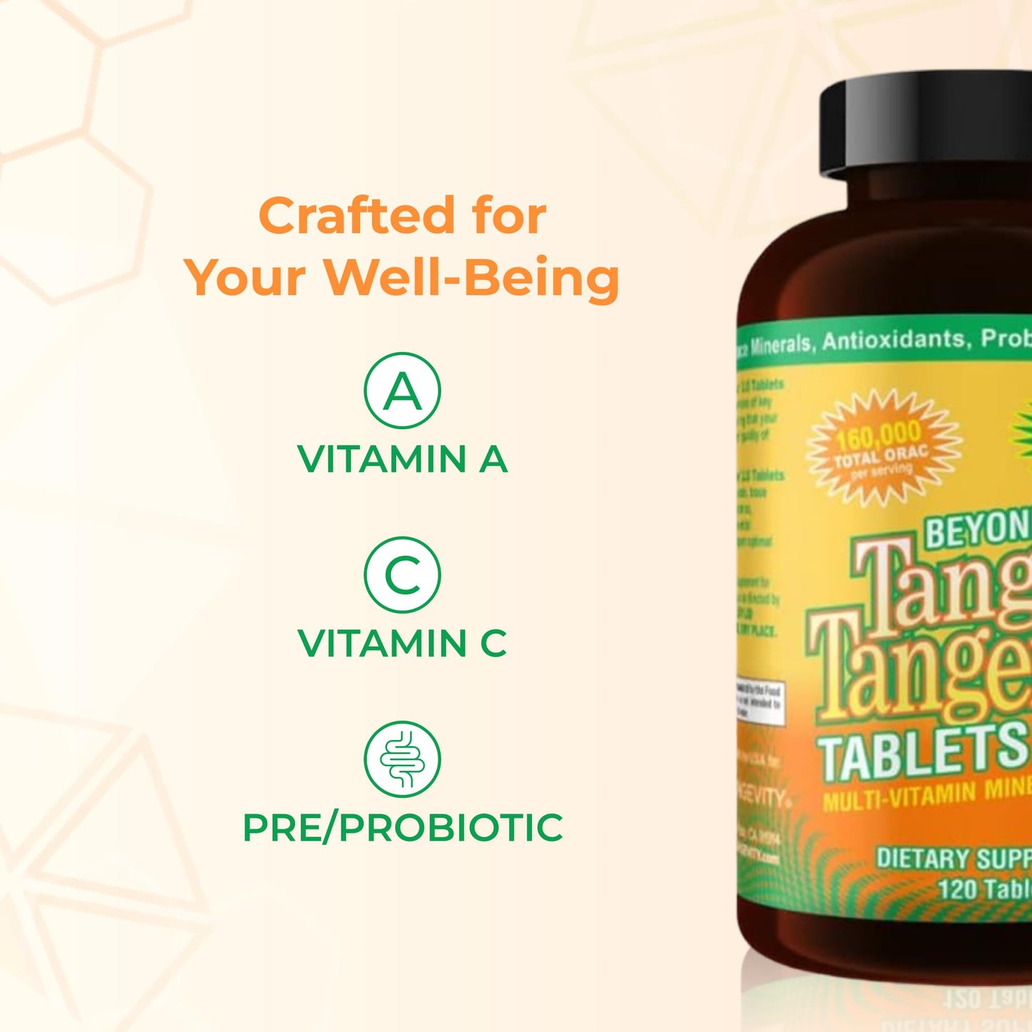 Youngevity Beyond Tangy Tangerine 2.0 Multi-Vitamin & Mineral (2-Pack) – 160,000 ORAC