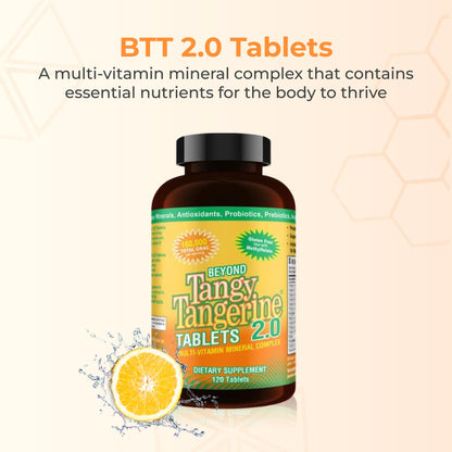 Youngevity Beyond Tangy Tangerine 2.0 Multi-Vitamin & Mineral (2-Pack) – 160,000 ORAC