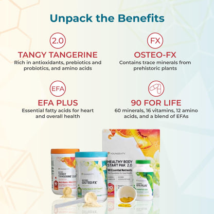 Youngevity Healthy Body Start Pak 2.0 — Complete All-in-One Nutrition