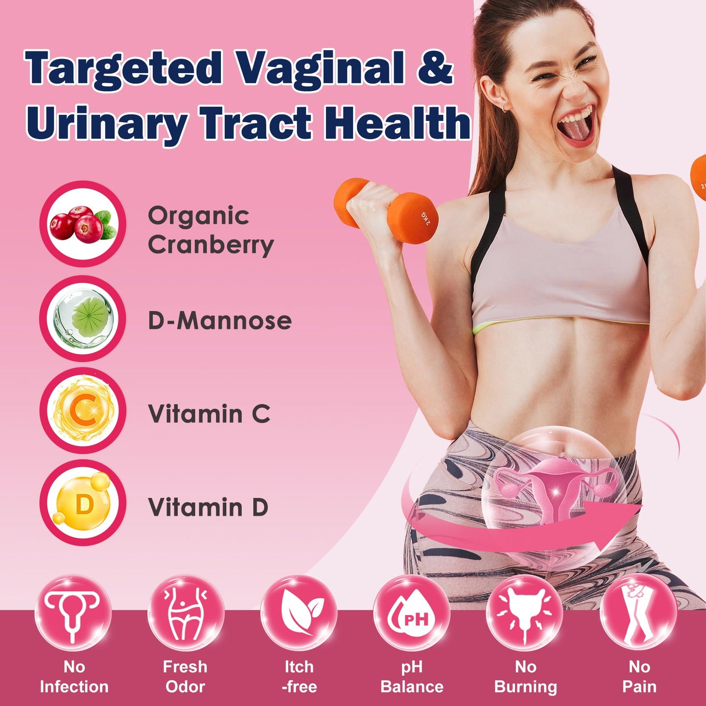 ZEBORA Vaginal Probiotics for Women - 100 Billion CFUs, 90 Veggie Capsules