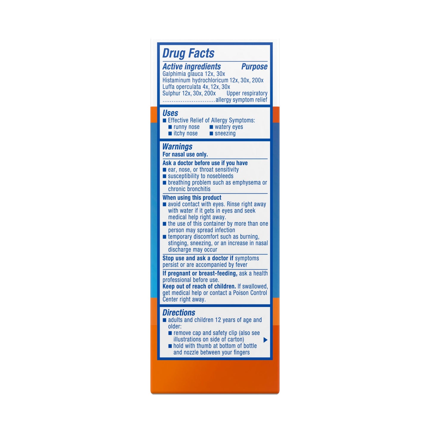 Zicam Allergy Relief No Drip Nasal Spray Non-Drowsy - 0.5 oz
