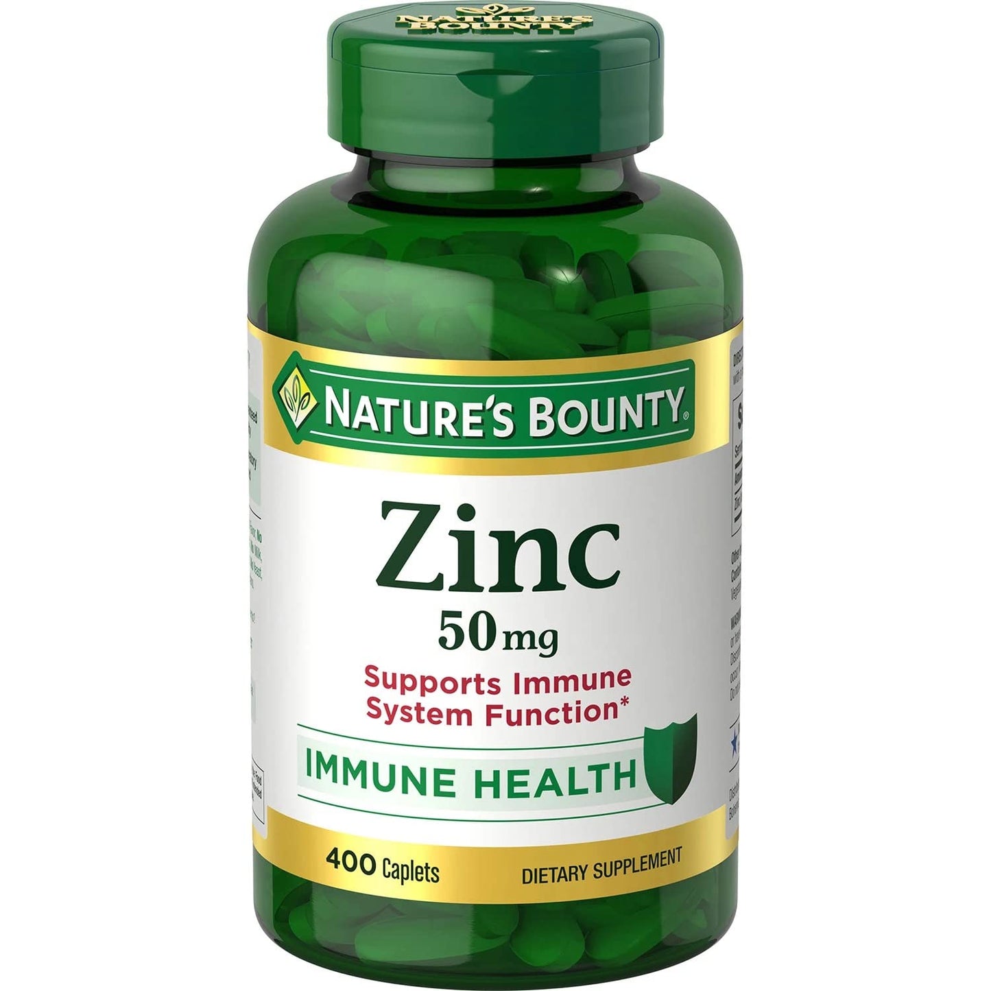 Zinc 50mg 400 Count - High Potency Zinc Supplement