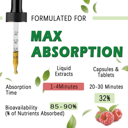 Zinc Picolinate 50mg Liquid Drops – Chelated Zinc for Immune Support